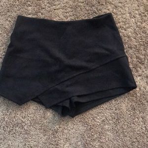 Suede mini skort, women’s M